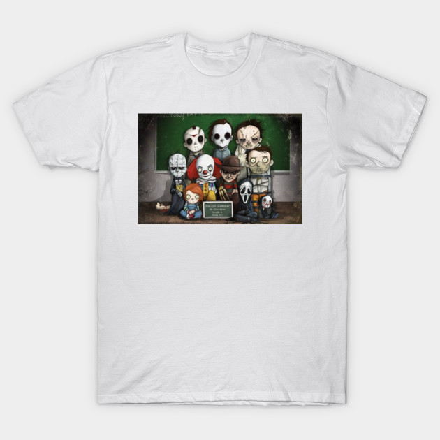 Horror Collage - Overlook Elemtary T-Shirt-TOZ